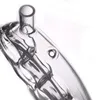 Neues Design Glas Bong Ölbrenner 14mm Female Joint Bubbler Rauchen Wasserpfeife Trockenkräuter Tabak Löffelpfeife mit 30mm Kugelölschale Günstigster Preis