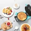 Brödtillverkare Waffle Maker Home Multi-Function Mini Light Food Machine Heating Grill Pan Breakfast Small Yuner samma