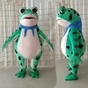 Performance Mascot Costumes Halloween Fancy Party Dress Funny Frog Doll Cartoon Character Carnival Xmas Easter Advertising Birthday Party Costume Outfit