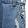 Jeans pour hommes salopettes de mode pour hommes pantalons en Denim homme jarretelles barboteuses Jean combinaison été dernier effiloché hommes tenues vêtements