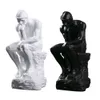 Dekorativa föremål Figurer Rodins Tänkarstatyn Harts Kreativ figur Kontotator Skulptur Dekor vardagsrum Studie Kontorsdekoration Hem 230614