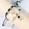 Bracelets Pcs/Set Romantic Pendant Couple Bracelet For Women Men Fashion Bracelets/Bangle Birthday Jewelry Friendship Gifts R230614