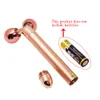 Masseur de visage 3D Roller Golden Beauty Bar Électrique 360 Rotation Mince Corps Outil De Levage Relax Ball 230613