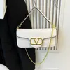 حقائب 2023 New Edition INS Trendy Simple Crossbody Women's Bag Single Counter Chain Arm H90