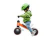 Baby No-Pedal Balance Bike Toddler Learn Ride-On Toy Walker 4 Wheels Orange