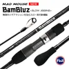 Varas de pesca para barco Madmouse Bambluz 1.9m Spiral X Carbon Fuji Parts Slow Jigging Spinning Casting Casting Fishing Rod Lure 200-400g ML/M/MH Boating Rod 230614