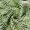 Tecido Nylon Tecido acetinado tingido Tweed Tecido roupas 50 x148 cm 230613