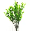 Dried Flowers Artificial Eucalyptus Leaves Greenery with for Wedding Flower Bouquet Christmas Decoration Fake Plant