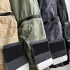 Herrshorts Stones Islands Designers Cargo Pants Island Badge Patches Sommarträningsbyxor Sportbyxa Tidal flow design 65ess