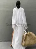 Abiti casual Solid Beach Cover Up Women Self Belting Wrap Kimono Dress Costume da bagno 2022 New Robe Summer Beachwear Factory Supply J230614