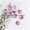 Charms 3D Anniversaire Gâteau Alimentaire Résine Mignon Kawaii Pendentif Pour Boucle D'oreille Collier Fabrication De Bijoux Accessoires Bricolage Fournitures Drop Delivery Smtk9