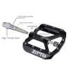 Bike Pedals ZTTO MTB Bearing Aluminum Alloy Flat Pedal Bicycle Good Grip Lightweight 916 Big For Gravel Enduro Downhill JT01 230614