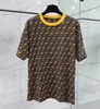 メンズTシャツのファッションデザイナーメンズTシャツ刺繍服服メンズレディースTシャツシャツティーラウンドネックプリントレターfハイルーズトレンドT230614