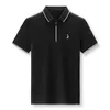Erkekler için erkek polos golf polo gömlek yaz kısa kollu fermuar yaka üstleri rahat ince trend iyi kaliteli tees hommes giyim 230614