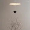 Lampes suspendues Réglable Nouveauté LED Lumières Conique Art Déco Luminaire Suspension Salle À Manger Cuisine Boutique Suspendu Chaud Hauteur Lampe