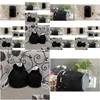 Storage Bags Classic Style Dstring Gym Bucket Bag Thick Travel D String Women Waterproof Wash Cosmetic Makeup Case Drop Delivery Hom Dhmck