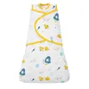 Sacs de couchage Couverture pour bébé Sac pour nouveau-né Enveloppe Wrap Swaddle Coton doux 0-12 Nursery