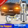 Nouveau 2x LED Clignotants Ampoules Canbus PY21W BAU15S Pour Peugeot 106 108 206 207 CC SW 208 301 406 508 807 Bipper Rifter Voyageur