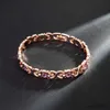 Bracelets Fashion Woman Sexy Weight Loss Bracelet Healthy Energy Magnetic Colour Bangle Pink Jewelry Female Gift R230614