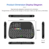 2,4 GHz Mini Wireless Keyboard Controller met Touchpad Mouse Combo voor Google Voice Smart TV PC Phone Tablet en Android M9