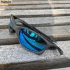 Diseñador Oakleiesl Gafas de sol Doble X Metal Marco de metal polarizado Gafas de montar Pesca al aire libre Montañismo Gafas de sol