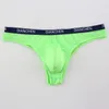 Onderbroek Mannen Sexy Slips Elastische U Pouch Pantie Lage Taille Korte Naadloze Ijs Zijde Zachte Bikini String Jock Strap Herenondergoed