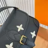 Designer Women's Shoulder New Leather Tote Premium Classic Flower Crossbody Bag Stylish Elegant Handbag Vintage Envelope Purse