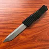 New US Italian 4 Style Stiletto Mafia Combat Dragon Hound Automatic Pocket Knife D2 Blade Aluminum Handle Outdoor Self Defense Hunting Auto Rescue Knives UT85 UT88