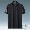 Męskie damskie designerka t-shirt Summer Ice Silk T-shirt Męskie sportowe sport krótkie rękawie Top Fashion Mand Man's Lose Duże męskie koszulka na pół rękaw