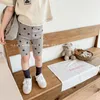 Shorts 2023 Zomer Kinderen Dot Print Mode Meisjes Katoenen Leggings Baby Hoge Taille Kids Casual Kleding 230614