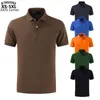 Polos Masculinos 100% Algodão Top Quality Summer Polo Shirts Sportswear Tees XS5XL Solid Color Manga Curta Homme Fashion Clothing 230614