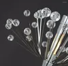 Lustres de venda Lustre de cristal LED Luminária moderna Lâmpada exclusiva com diâmetro de 16 cm 110-220 V