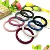 Hair Accessories Women Girls Colorf Nylon Elastic Ties Bands Ponytail Holder Rubber Band Headband Hairs 0361 Drop Delivery Baby Kids Dhg7Y