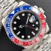 GMT II 126710BLNR AAA 3A 품질 롤렉스 시계 40mm 남성 사파이어 유리 오리지널 그린 박스 자동 기계식 Jason007 시계 03