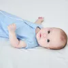 Sacos de dormir de algodão bebê infantil meninas menino swaddle envoltório verão polegada boneca recém-nascida sono