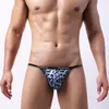 Underpants Men's Sexy Briefs Jockstrap Gay Slip Thongs Homme Srting Underwear Men Pouch Cuecas Man Panties Printed HT035