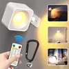 Wall Lamp Portable Led USB Rechargeable Square Light Touch Sensor& Remote Controller Dimmable For Camping Bedroom