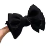 Pearlescent Mesh Bow CLAP CLIP Hög Horsetail Fixat Hårklämma Hårprydnad Nytt elegant Boll Hair Clip Headwear Perfekt gåva