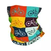 Sciarpe Bicicletta Retro Style Bike Bandana Neck Gaiter Merchandise Mask Sciarpa Multiuso Ciclismo Equitazione per uomo Donna