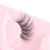 Makeup Tools Wholesale 241050 par Half Eye Lashes Handgjorda fluffiga 3D -faux mink ögonfransar faux cils förlängningar naturliga falska ögonfransar 230613