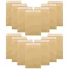 ギフトラップ100 PCS CASH CASH自己粘着封筒金融主催者Vellum Envelopes Kraft Bags Saving Sample