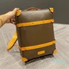 2023 Designer Männer Und Frauen Casual Stil Große Kapazität Brief Druck Strap Solide Tasche Computer Schulranzen 4 Farben