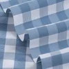 Fabric Plaid Fabric Dyed Linen Solid Color for Sewing Pillow Sofa Tablecloth Black and White Grid by Meters 230613