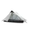 Zelte und Unterstände Version FLAME'S CREED LanShan 2-Personen-Oudoor-Ultraleicht-Campingzelt 3-Jahreszeiten-Professionelles 15D-Silnylon-Stangenloses Zelt 230613