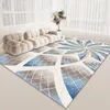 Tapis nordique géométrique tapis pour salon lumière luxe chambre décoration canapé Table basse grands tapis tapis de sol anti-dérapant