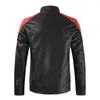 Hommes Cuir Faux Cuir Moto Hommes Veste En Cuir Casual Coupe-Vent Imperméable En Cuir Pu Manteau Mâle Pêche Camping En Plein Air Veste Plus La Taille S-4XL 230613