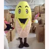 Performance Corgeble Corn Mascot Costume Top Cartoon Anime Teme Postacie karnawał unisex dorośli rozmiar świąteczny przyjęcie urodzinowe strój na zewnątrz garnitur