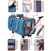 Dog Car Seat Covers Spot Detachable Universal Wheel Folding Bag Multi-function Trolley Tug Pet Travel Portable Cat