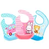 Bibs Burp Cloths Peva Водонепроницаемый мультфильм Baby Girl Boy Boy Saliva Съемный нагрудник Eating Sile Snap Bucle Bar 1 8wd Q2 доставка Dhjyd