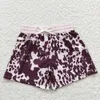 Szorty Baby Boy Summer Western Ubrania Swimsut Kids Elasty Cow Print stnie stroju kąpielowego Hurtownia Niemowlę Krączki 230613